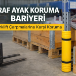 Esnek Raf Koruyucu Bariyer | Raf Ayakları İçin Darbe Emici Koruma